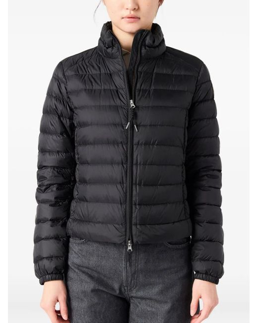Parajumpers Black Quilted Turtleneck Jacket