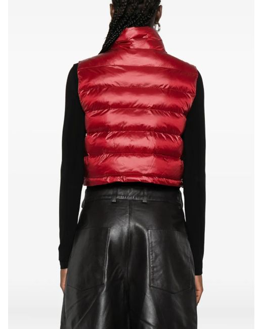 Patrizia Pepe ハイネック パデッドジャケット Red