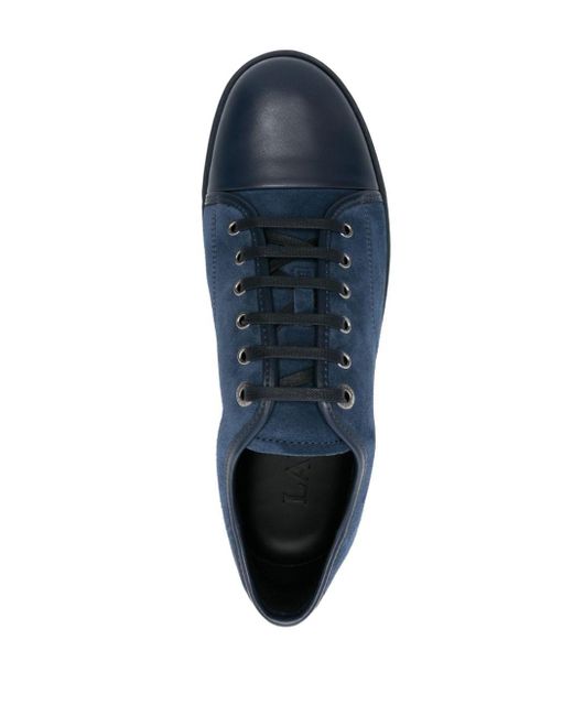 Lanvin DBB1 Sneakers aus Wildleder in Blue für Herren
