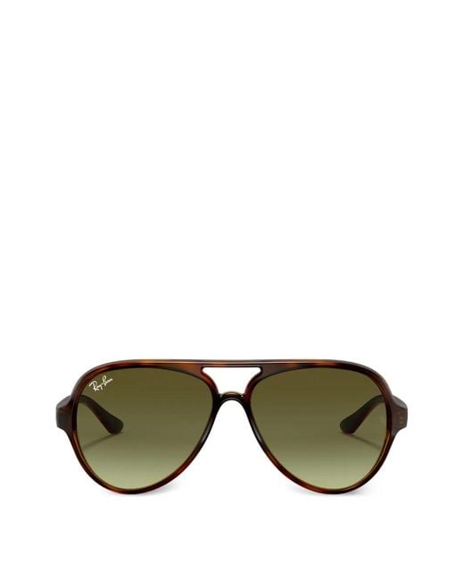Ray-Ban Green Tortoiseshell-Pattern Sunglasses for men