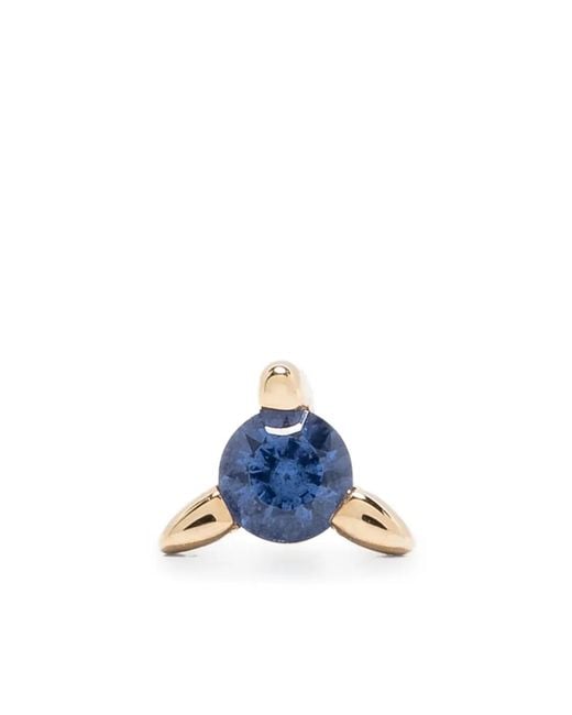 Maria Black Blue 14Kt Fuzzy Glitz Space Piercing Single Earring