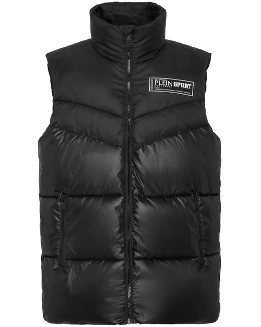 Philipp Plein Black Gilet for men