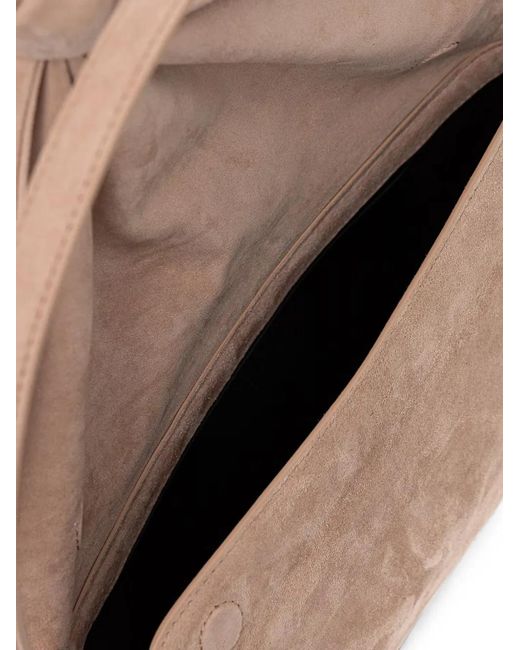 ROTATE BIRGER CHRISTENSEN Pink Knot-Detail Tote Bag