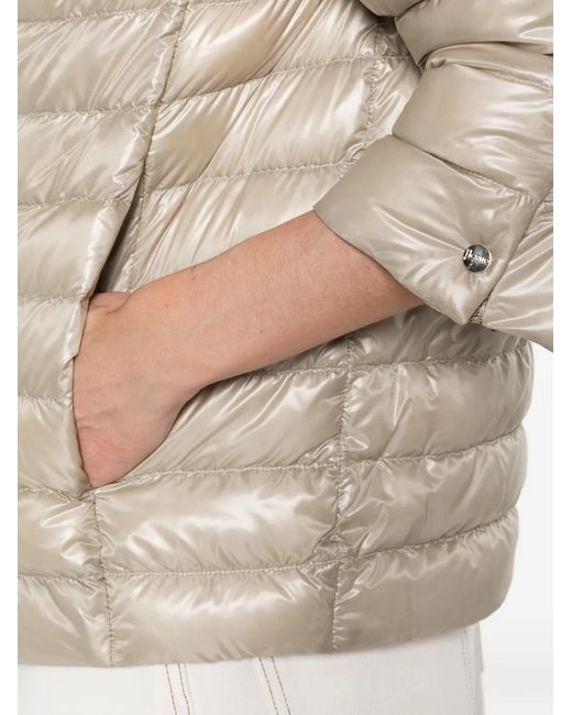 Herno Natural Quilted Jacket