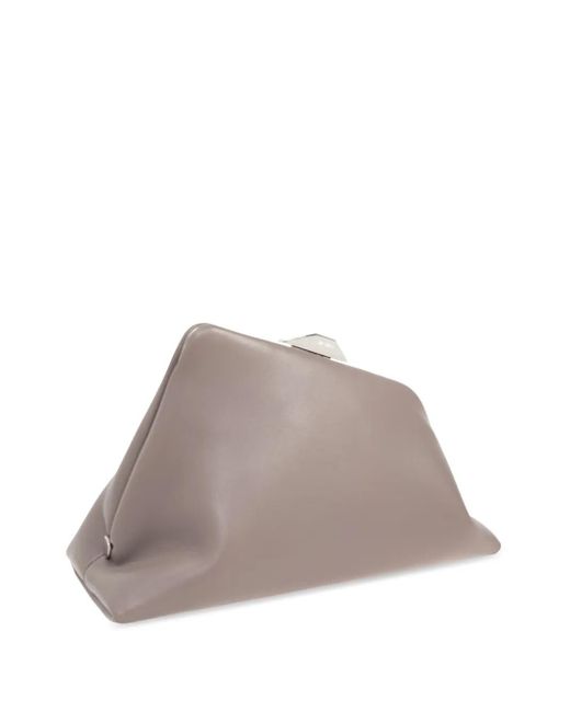 The Attico Gray 'Day Off' Shoulder Bag