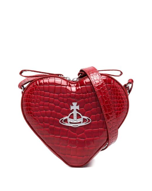 Vivienne Westwood Heartshaped Crossbody Bag in Red Lyst