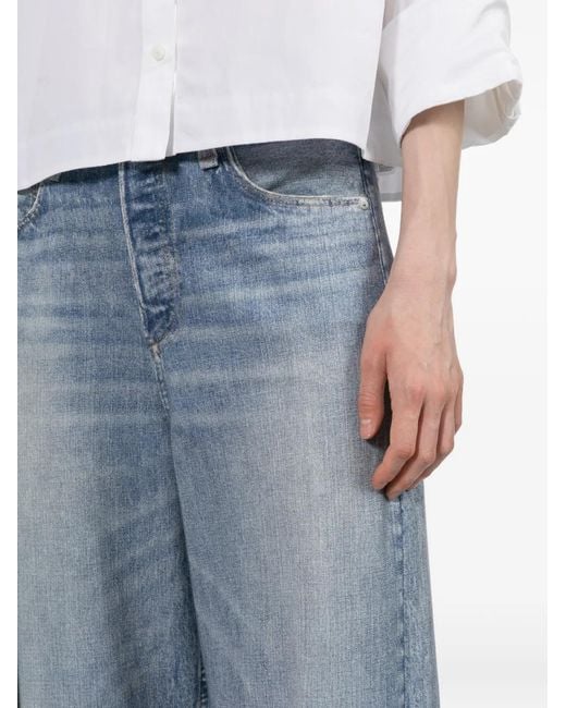 Rag & Bone Blue Pantalon De Jogging Rb Miramar Andi À Coupe Ample