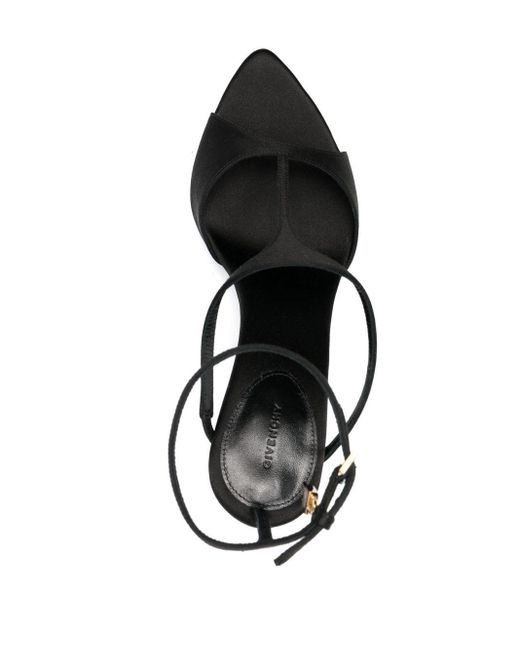 Sandalias con colgante del logo Givenchy de color Black