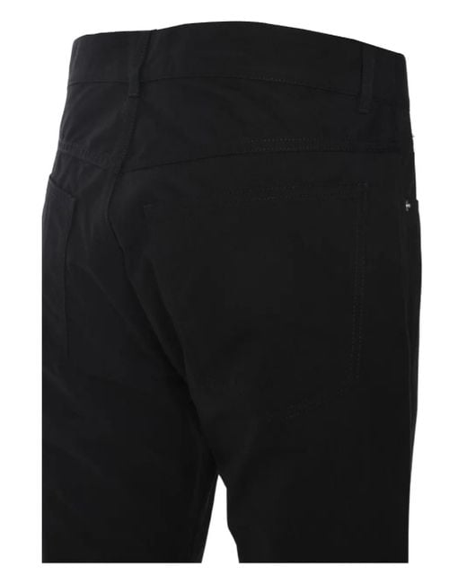 Moschino Black Straight-Leg Trousers for men