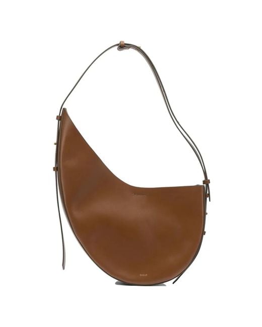 Soeur White Wimona Leather Shoulder Bag