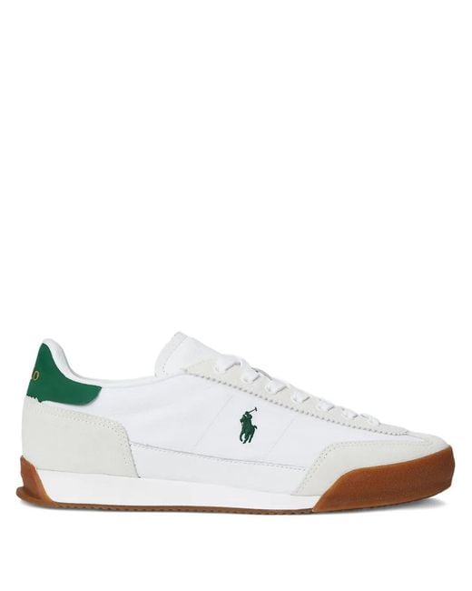 Polo Ralph Lauren White Hester Trainers for men