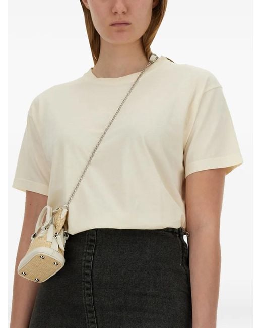 Maison Margiela Natural Crew-Neck T-Shirt