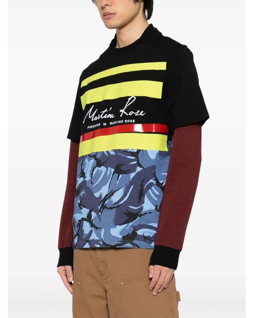 Martine Rose Black Classic T-Shirt for men