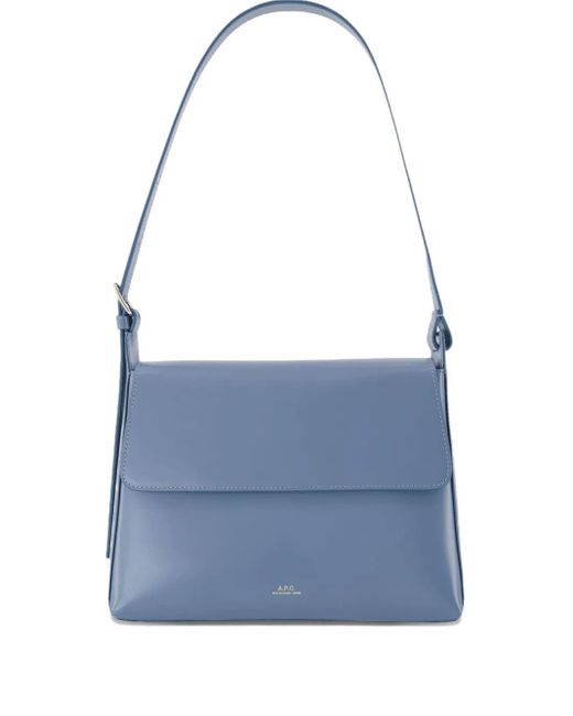 A.P.C. Blue Virginie Shoulder Bag