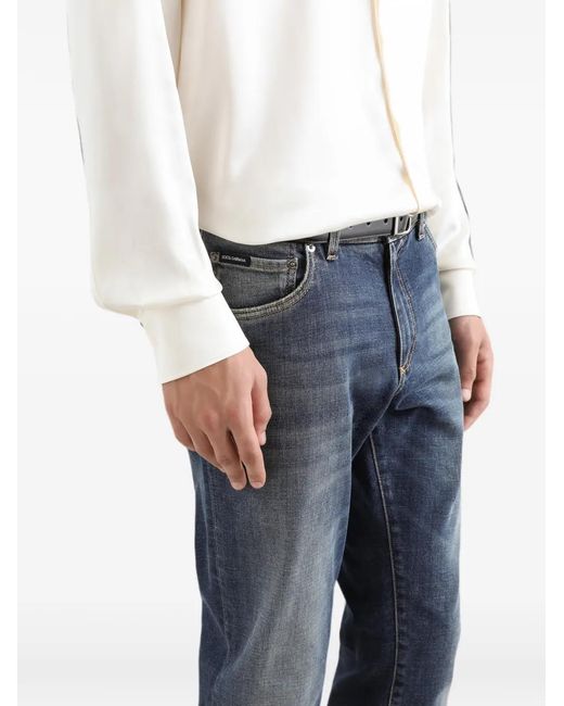 Dolce & Gabbana Gray Jeans for men