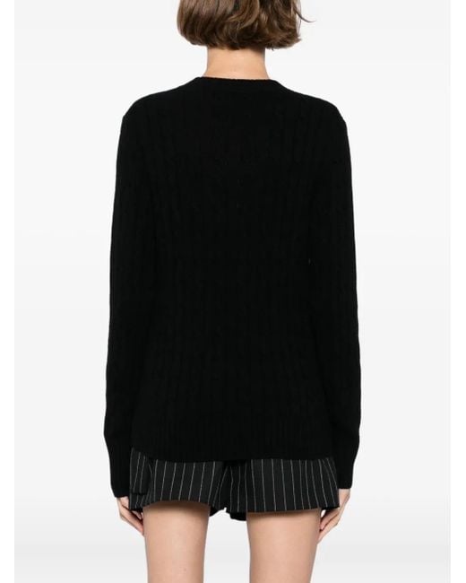 N.Peal Cashmere Adelyn セーター Black
