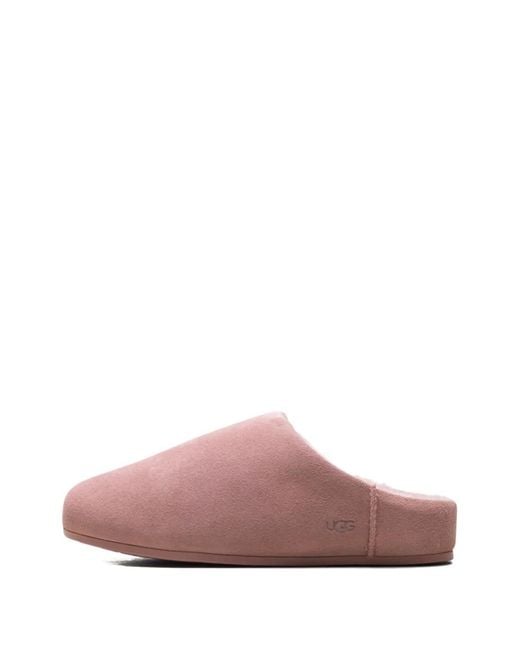 Ugg Pink Elea Slipper Aus Wildleder