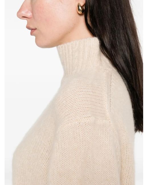 Hemisphere Natural Turtleneck Knitwear