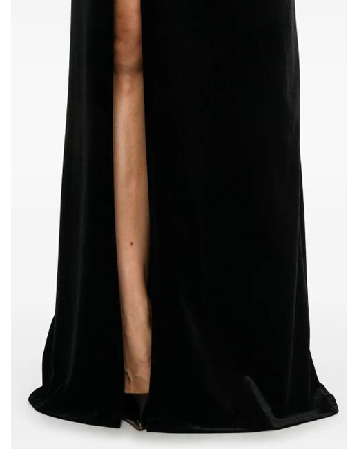 Cristallini Black Brigitte Maxi Dress