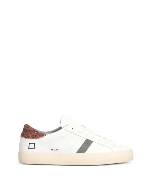 Date Hill Sneakers Mit Einsätzen in White für Herren