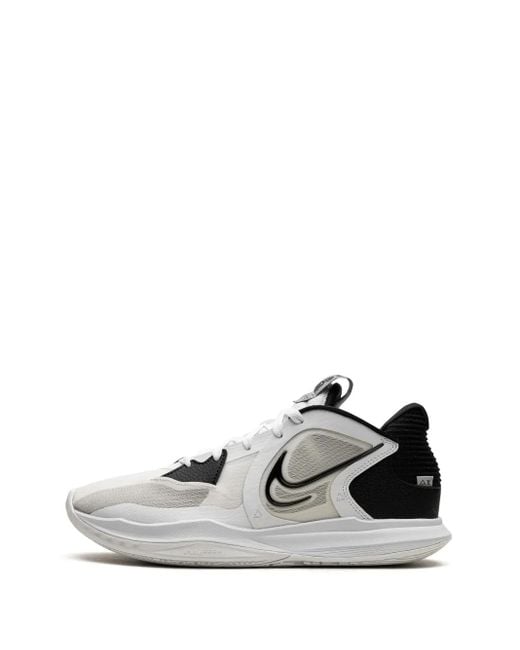 Nike White Kyrie Low 5 Tb "Brooklyn Nets Home" Sneakers