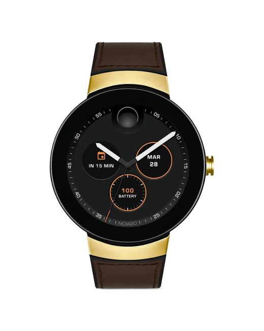 Movado Black Museum 42Mm Watch