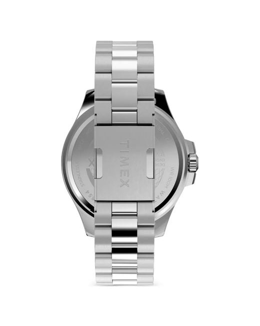 Timex Gray Harborside Coast Multifunction 43Mm Watch for men