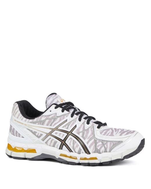 Asics White X Lace-up Sneakers