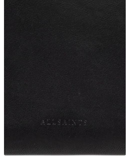 AllSaints Black Harluna Wallet