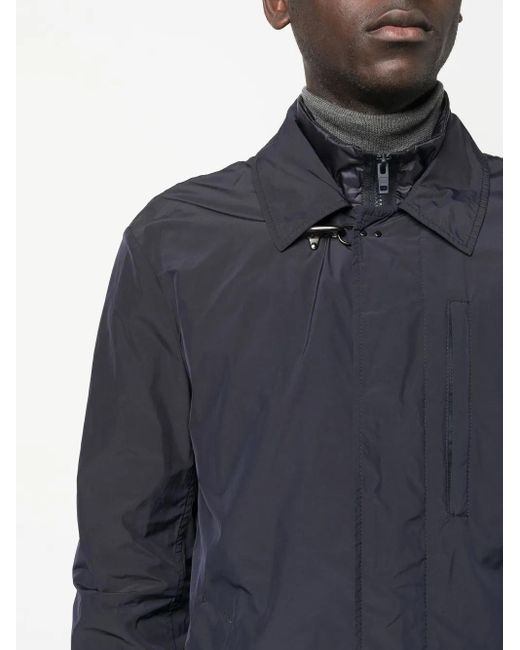 Fay Blue Detachable-Lining Coat for men