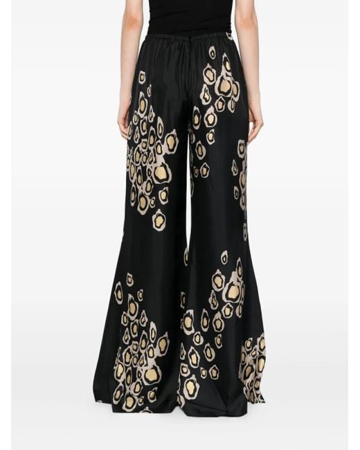 Pantaloni Svasati Amalfi di Cynthia Rowley in Black