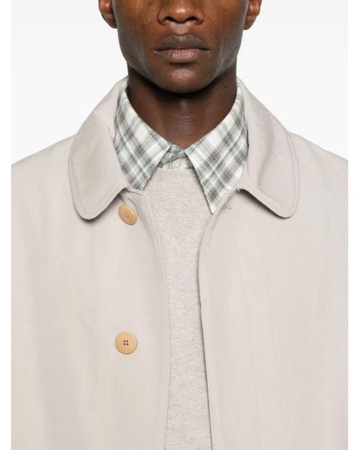 Abrigo Balmat Visvim de hombre de color White