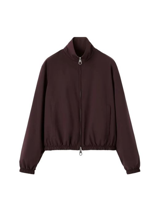 Loro Piana Brown Windmate Zip Reversible Bomber Jacket