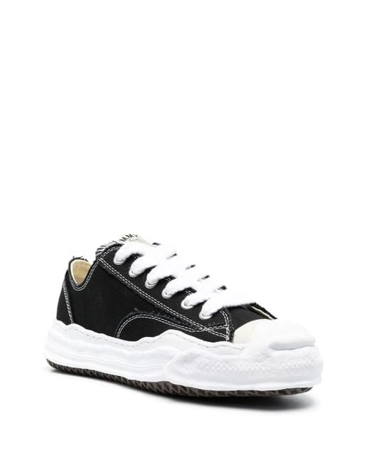 Maison Mihara Yasuhiro Black Hank Low-Top Sneakers