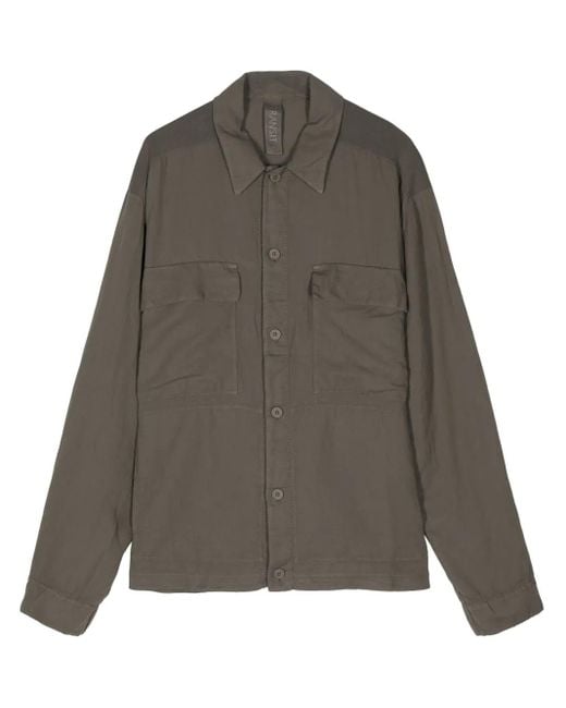 Transit Gray Long-Sleeve Shirt for men