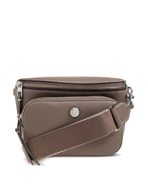 Sac Banane En Cuir Grainé Format Mini Tory Burch en coloris Brown