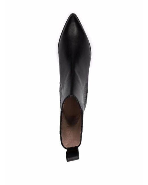 Scarosso Black Olivia Chelsea Boots