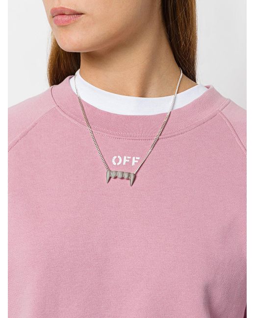 FANGZ NECKLACE - SILVER – P.A.M. (Perks And Mini)