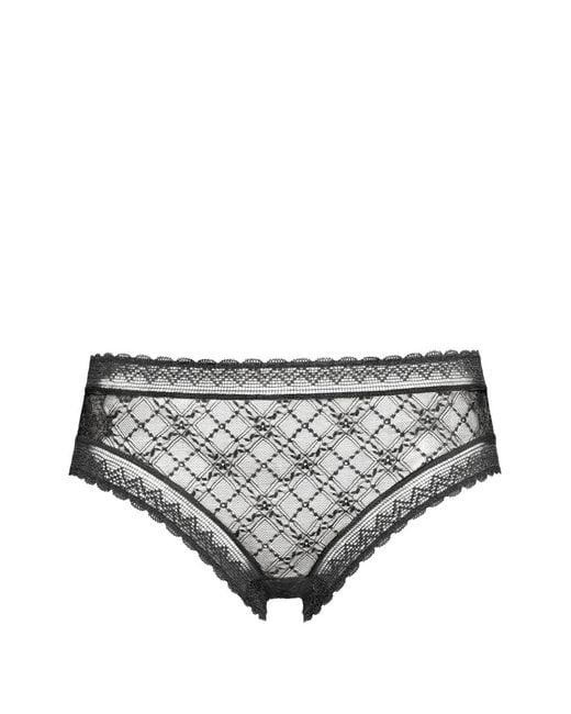 Eres Gray Florissante Lace Briefs
