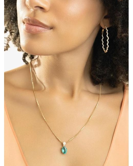 Graziela Metallic Rio Diamond Hoop Earrings