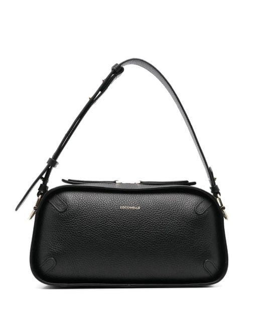 Coccinelle Black Medium Maleta Shoulder Bag