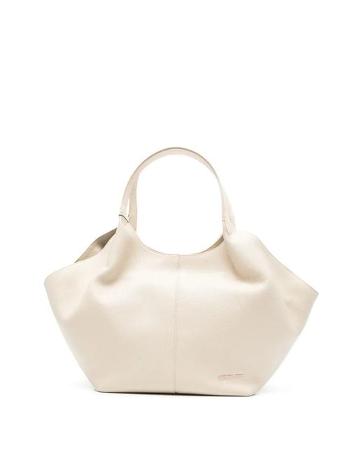 Alexander Smith Natural Large Rachel Panelled Tote Bag