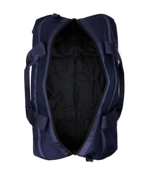 Polo Ralph Lauren Blue Logo-Patch Duffel Bag for men