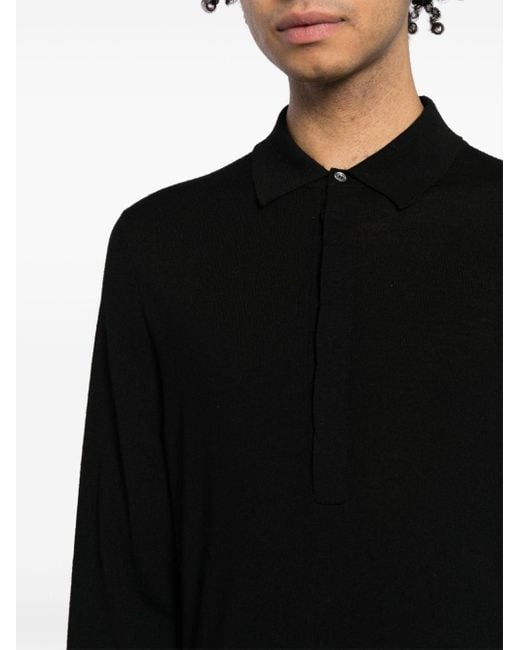 Gucci Klassisches Poloshirt in Black für Herren