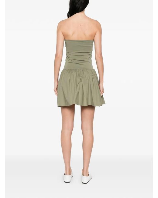 green emerald velvet dress By Malene Birger Trinola Top main image 1