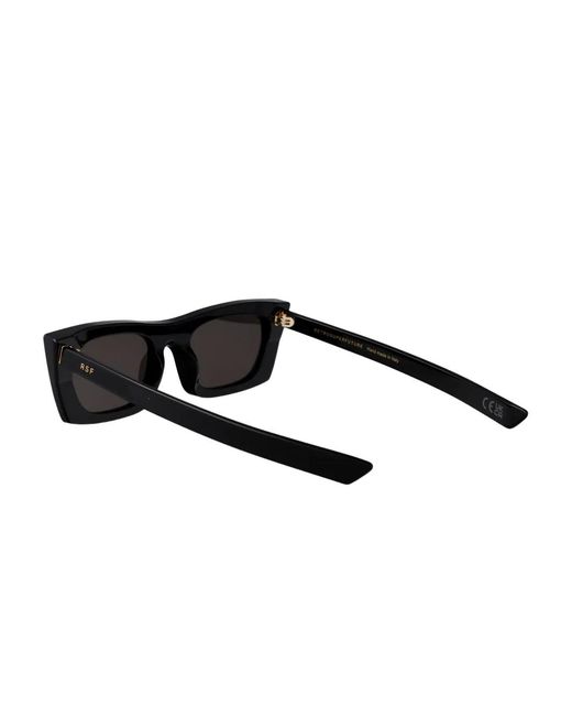 Retrosuperfuture Black Fred 2.0 Rectangle-Frame Sunglasses for men