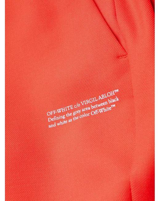 Off-White c/o Virgil Abloh Split-Hem Flared Trousers