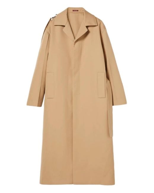 Abrigo con cinturón Gucci de hombre de color Natural