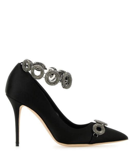 Manolo Blahnik Black Balvisa Tores Tr Violanta 090