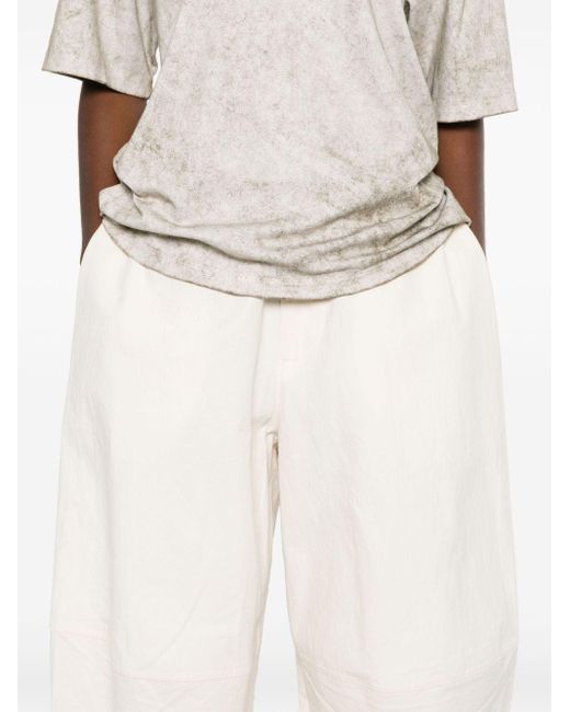 Pantalones ajustados New Structure Lauren Manoogian de color White